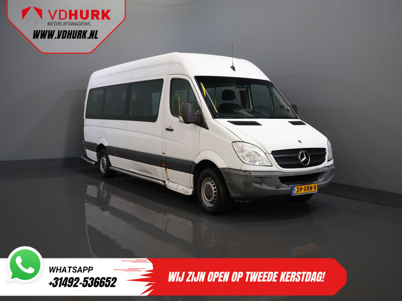 Mercedes-Benz Sprinter 313 2.2 CDI L3H2 €9.922 Incl. BTW BPM VRIJ! EXPORT Combi/ 9 Persoons/ Kombi/ 9P/ Airco/ Rolstoellift - حافلة صغيرة, ميكروباص: صورة 1 Mercedes-Benz Sprinter 313 2.2 CDI L3H2 €9.922 Incl. BTW BPM VRIJ! EXPORT Combi/ 9 Persoons/ Kombi/ 9P/ Airco/ Rolstoellift - حافلة صغيرة, ميكروباص: صورة 1