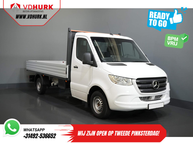 Mercedes-Benz Sprinter 317 CDI Aut. L3 Open laadbak/ 3.5t Trekverm./ MBUX/ 4.3m bak/ Stoelverw./ Cruise/ Trekhaak - شاحنة توصيل مفتوحة: صورة 1 Mercedes-Benz Sprinter 317 CDI Aut. L3 Open laadbak/ 3.5t Trekverm./ MBUX/ 4.3m bak/ Stoelverw./ Cruise/ Trekhaak - شاحنة توصيل مفتوحة: صورة 1