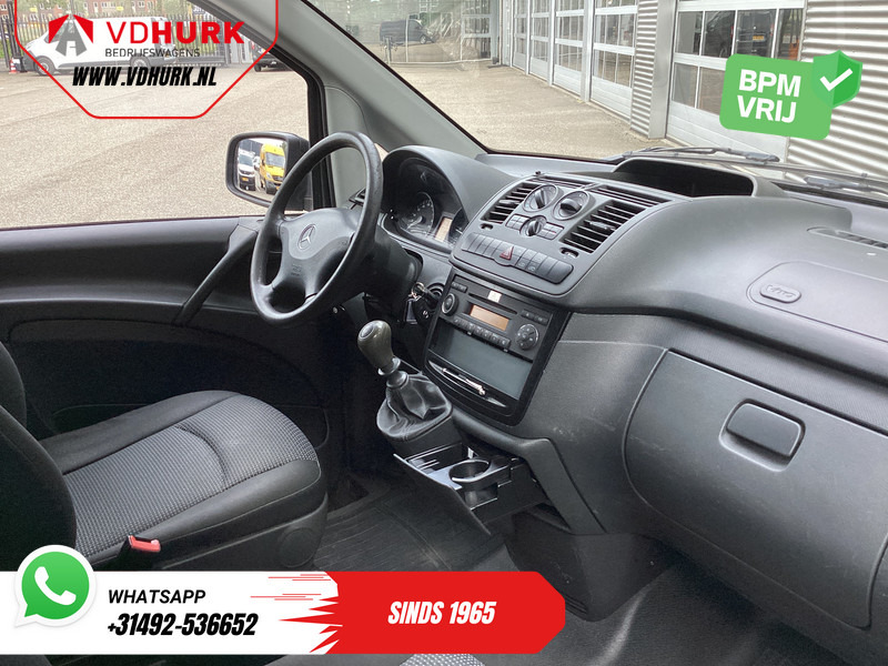 Mercedes-Benz Vito 110 CDI L3 EXPORT NL Auto/ APK 02-2026/ Airco/ LMV/ Sidebars/ Betimmering/ Radio - فان المدمجة: صورة 3 Mercedes-Benz Vito 110 CDI L3 EXPORT NL Auto/ APK 02-2026/ Airco/ LMV/ Sidebars/ Betimmering/ Radio - فان المدمجة: صورة 3
