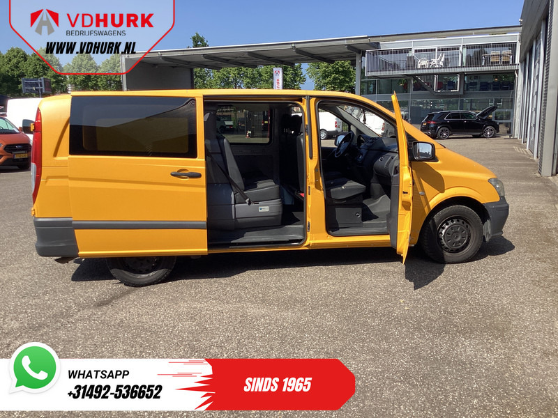 فان المدمجة, الشاحنات الصغيرة كابينة مزدوجة Mercedes-Benz Vito 113 CDI L2 DC Dubbel Cabine EXPORT ONLY Airco/ Cruise/ Trekhaak: صورة 6