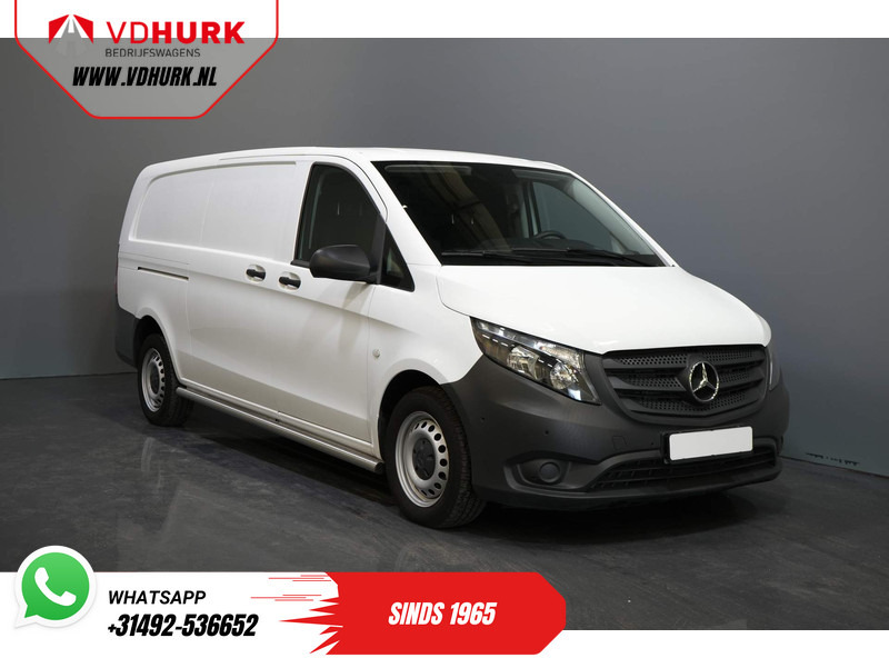 Mercedes-Benz Vito 114 CDI Aut. 9G L3 XL RWD BPM VRIJ! Cruise/ PDC/ Airco/ Sidebars - فان: صورة 1 Mercedes-Benz Vito 114 CDI Aut. 9G L3 XL RWD BPM VRIJ! Cruise/ PDC/ Airco/ Sidebars - فان: صورة 1