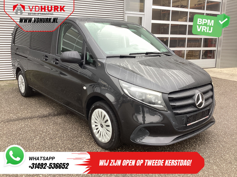Mercedes-Benz Vito 116 CDI Aut. L3 DC Dubbel Cabine BPM VRIJ! 6 Pers./ 2xSchuifdeur/ LED/ Stoelverw./ 270Gr. Deuren/ Carplay/ Camera/ Cruise/ Trekh - فان, الشاحنات الصغيرة كابينة مزدوجة: صورة 1 Mercedes-Benz Vito 116 CDI Aut. L3 DC Dubbel Cabine BPM VRIJ! 6 Pers./ 2xSchuifdeur/ LED/ Stoelverw./ 270Gr. Deuren/ Carplay/ Camera/ Cruise/ Trekh - فان, الشاحنات الصغيرة كابينة مزدوجة: صورة 1