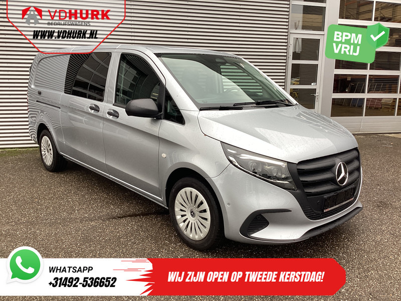 Mercedes-Benz Vito 116 CDI Aut. L3 DC Dubbel Cabine BPM VRIJ! 6 Pers./ 2xSchuifdeur/ LED/ Stoelverw./ 270Gr. Deuren/ Carplay/ Camera/ Cruise/ Trekh - فان, الشاحنات الصغيرة كابينة مزدوجة: صورة 1 Mercedes-Benz Vito 116 CDI Aut. L3 DC Dubbel Cabine BPM VRIJ! 6 Pers./ 2xSchuifdeur/ LED/ Stoelverw./ 270Gr. Deuren/ Carplay/ Camera/ Cruise/ Trekh - فان, الشاحنات الصغيرة كابينة مزدوجة: صورة 1