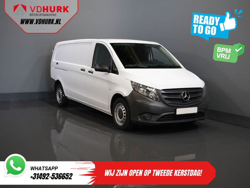 Mercedes-Benz Vito 116 CDI Aut. L3 XL BPM VRIJ! Carplay/ Stoelverw./ 270Gr. Deuren/ Cruise/ Airco/ Navi/ Camera/ PDC - فان المدمجة: صورة 1 Mercedes-Benz Vito 116 CDI Aut. L3 XL BPM VRIJ! Carplay/ Stoelverw./ 270Gr. Deuren/ Cruise/ Airco/ Navi/ Camera/ PDC - فان المدمجة: صورة 1