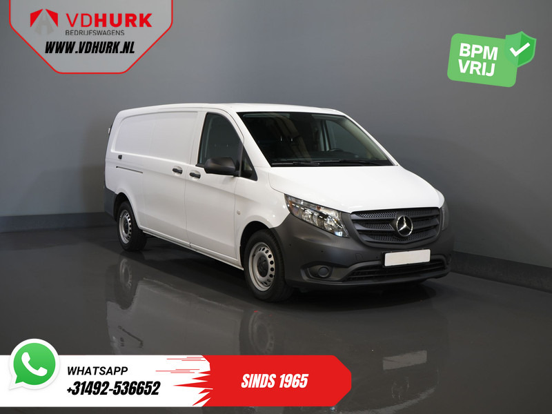 Mercedes-Benz Vito 116 CDI Aut. L3 XL BPM VRIJ! Carplay/ Stoelverw./ 270Gr. Deuren/ Cruise/ Airco/ Navi/ Camera/ PDC - فان المدمجة: صورة 1 Mercedes-Benz Vito 116 CDI Aut. L3 XL BPM VRIJ! Carplay/ Stoelverw./ 270Gr. Deuren/ Cruise/ Airco/ Navi/ Camera/ PDC - فان المدمجة: صورة 1