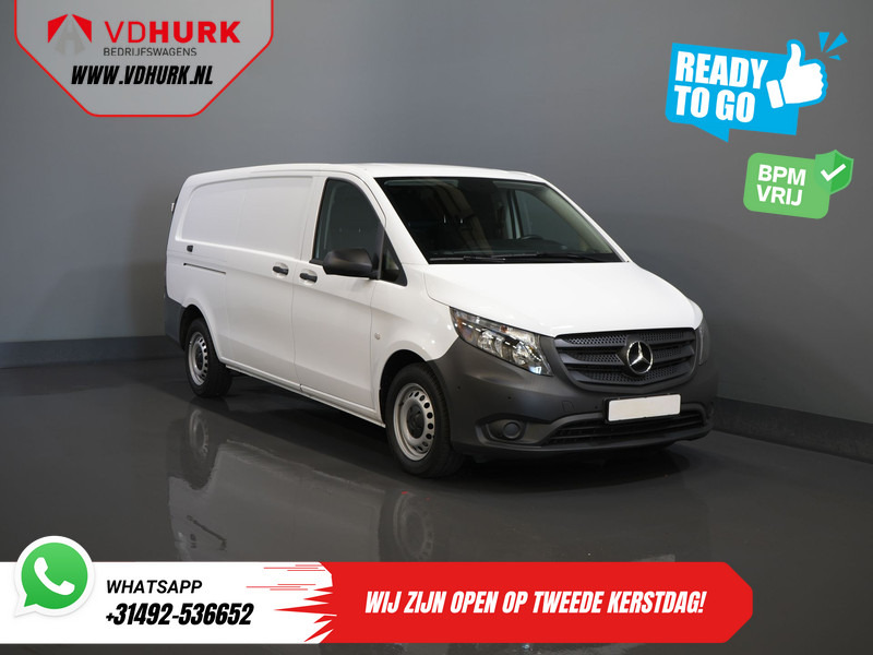 Mercedes-Benz Vito 116 CDI Aut. L3 XL BPM VRIJ! Carplay/ Stoelverw./ 270Gr. Deuren/ Cruise/ Airco/ Navi/ Camera/ PDC - فان المدمجة: صورة 1 Mercedes-Benz Vito 116 CDI Aut. L3 XL BPM VRIJ! Carplay/ Stoelverw./ 270Gr. Deuren/ Cruise/ Airco/ Navi/ Camera/ PDC - فان المدمجة: صورة 1