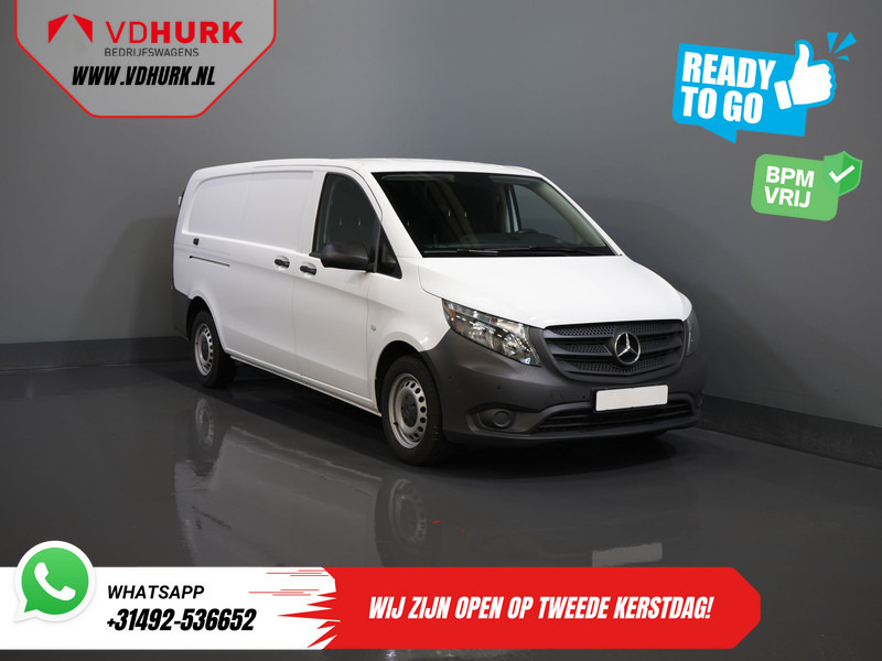 Mercedes-Benz Vito 116 CDI Aut. L3 XL BPM VRIJ! Carplay/ Stoelverw./ 270gr deuren/ Cruise/ Airco/ Navi/ Camera/ PDC - فان: صورة 1 Mercedes-Benz Vito 116 CDI Aut. L3 XL BPM VRIJ! Carplay/ Stoelverw./ 270gr deuren/ Cruise/ Airco/ Navi/ Camera/ PDC - فان: صورة 1