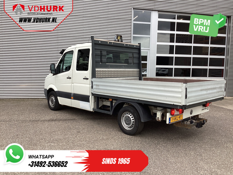 Volkswagen Crafter 2.5 TDI EXPORT Open laadbak 268x201x40/ 5 cil./ 7 Pers./ Trekhaak/ Airco/ Radio - شاحنة توصيل مفتوحة, الشاحنات الصغيرة كابينة مزدوجة: صورة 2 Volkswagen Crafter 2.5 TDI EXPORT Open laadbak 268x201x40/ 5 cil./ 7 Pers./ Trekhaak/ Airco/ Radio - شاحنة توصيل مفتوحة, الشاحنات الصغيرة كابينة مزدوجة: صورة 2