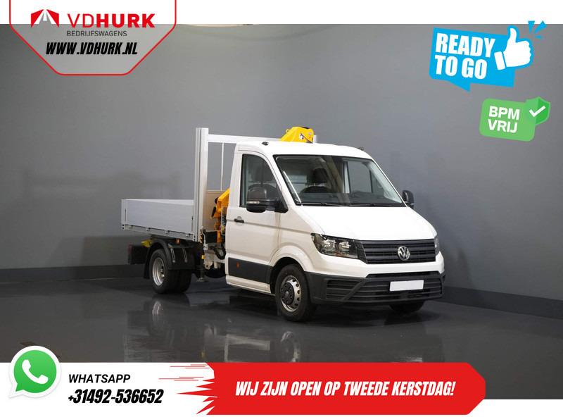 شاحنة توصيل مغلقة Volkswagen Crafter 50 165 pk Effer 352S Kraan/ Crane/ Kran/ Autokran/ PTO/ Open laadbak/ Dubbel Lucht: صورة 8 شاحنة توصيل مغلقة Volkswagen Crafter 50 165 pk Effer 352S Kraan/ Crane/ Kran/ Autokran/ PTO/ Open laadbak/ Dubbel Lucht: صورة 8