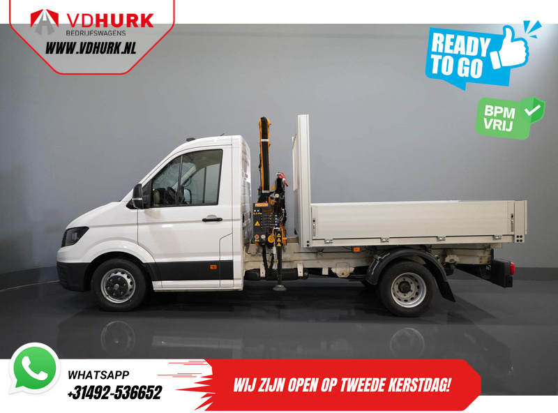 شاحنة توصيل مغلقة Volkswagen Crafter 50 165 pk Effer 352S Kraan/ Crane/ Kran/ Autokran/ PTO/ Open laadbak/ Dubbel Lucht: صورة 9 شاحنة توصيل مغلقة Volkswagen Crafter 50 165 pk Effer 352S Kraan/ Crane/ Kran/ Autokran/ PTO/ Open laadbak/ Dubbel Lucht: صورة 9