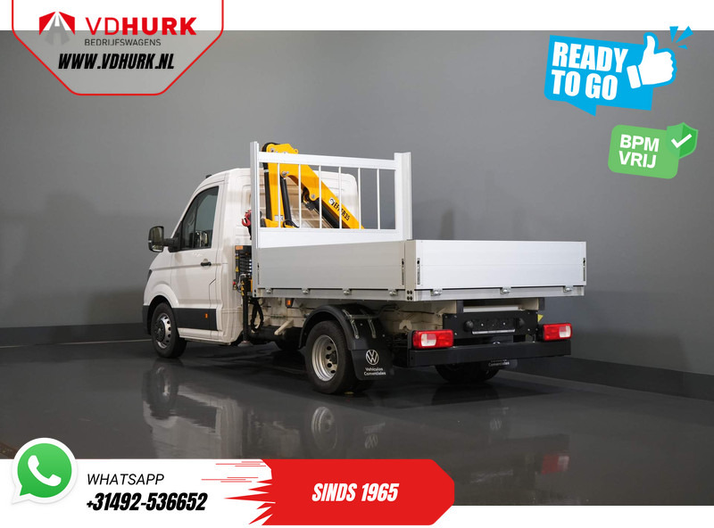 Volkswagen Crafter 50 165 pk Effer 352S Kraan/ Crane/ Kran/ Autokran/ PTO/ Open laadbak/ Dubbel Lucht - شاحنة توصيل مفتوحة: صورة 3 Volkswagen Crafter 50 165 pk Effer 352S Kraan/ Crane/ Kran/ Autokran/ PTO/ Open laadbak/ Dubbel Lucht - شاحنة توصيل مفتوحة: صورة 3