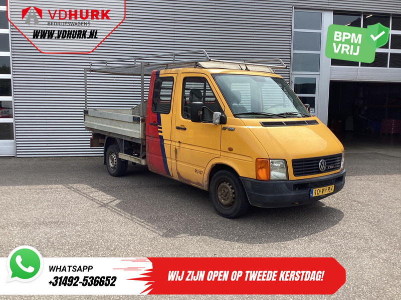 Volkswagen Lt 35 2.8 TDI 130 pk L3 DC Dubbel Cabine EXPORT ONLY Open laadbak 2.8t Trekverm./ 6 persoons/ Imperiaal/ Trekhaak/ 210x194x40 - شاحنة توصيل مفتوحة, الشاحنات الصغيرة كابينة مزدوجة: صورة 1 Volkswagen Lt 35 2.8 TDI 130 pk L3 DC Dubbel Cabine EXPORT ONLY Open laadbak 2.8t Trekverm./ 6 persoons/ Imperiaal/ Trekhaak/ 210x194x40 - شاحنة توصيل مفتوحة, الشاحنات الصغيرة كابينة مزدوجة: صورة 1