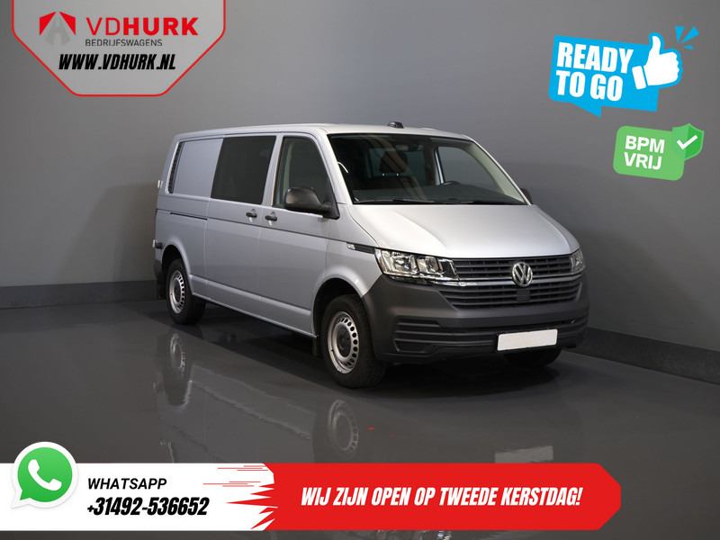 Volkswagen Transporter T6.1 2.0 TDI 150 pk DSG Aut. L2 DC BPM VRIJ! Dubbel Cabine 6 Pers./ Lage KM!/ Adapt.Cruise/ 270Gr. Deuren/ Navi/ Carplay/ Trekha - فان, الشاحنات الصغيرة كابينة مزدوجة: صورة 1 Volkswagen Transporter T6.1 2.0 TDI 150 pk DSG Aut. L2 DC BPM VRIJ! Dubbel Cabine 6 Pers./ Lage KM!/ Adapt.Cruise/ 270Gr. Deuren/ Navi/ Carplay/ Trekha - فان, الشاحنات الصغيرة كابينة مزدوجة: صورة 1