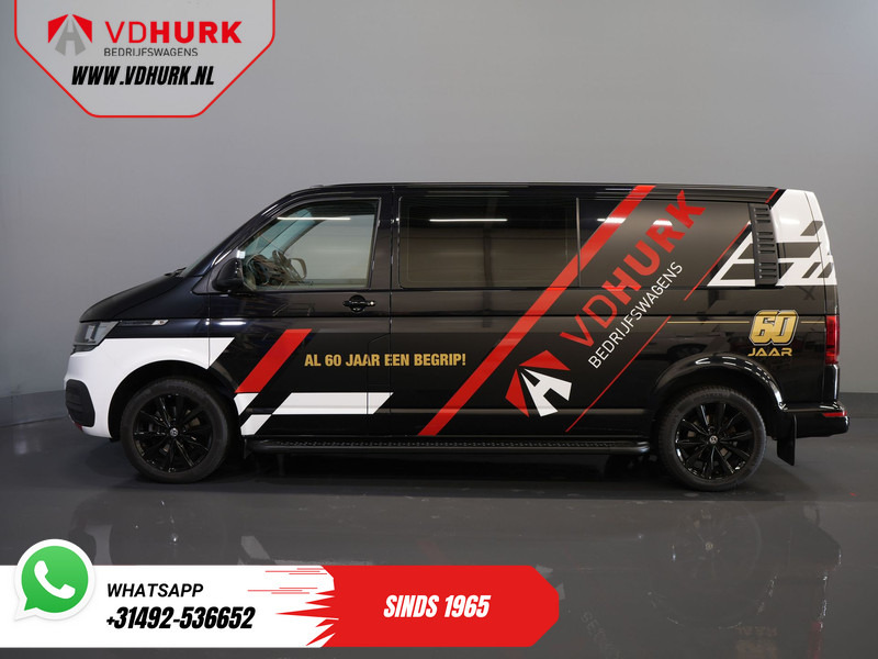 فان المدمجة, الشاحنات الصغيرة كابينة مزدوجة Volkswagen Transporter T6.1 2.0 TDI 150 pk DSG Aut. L2 DC Dubbel Cabine (DEMO) BPM VRIJ! Adapt. Cruise/ 2.5t Trekhaak/ NAVI/ Carplay/ PDC/ LMV/ Airco: صورة 10