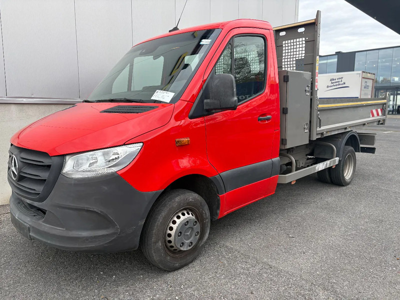 Mercedes-Benz Sprinter 514 *Kipper*Trekhaak*OpenLaadbak*Airco* - قلاب صغير: صورة 1 Mercedes-Benz Sprinter 514 *Kipper*Trekhaak*OpenLaadbak*Airco* - قلاب صغير: صورة 1