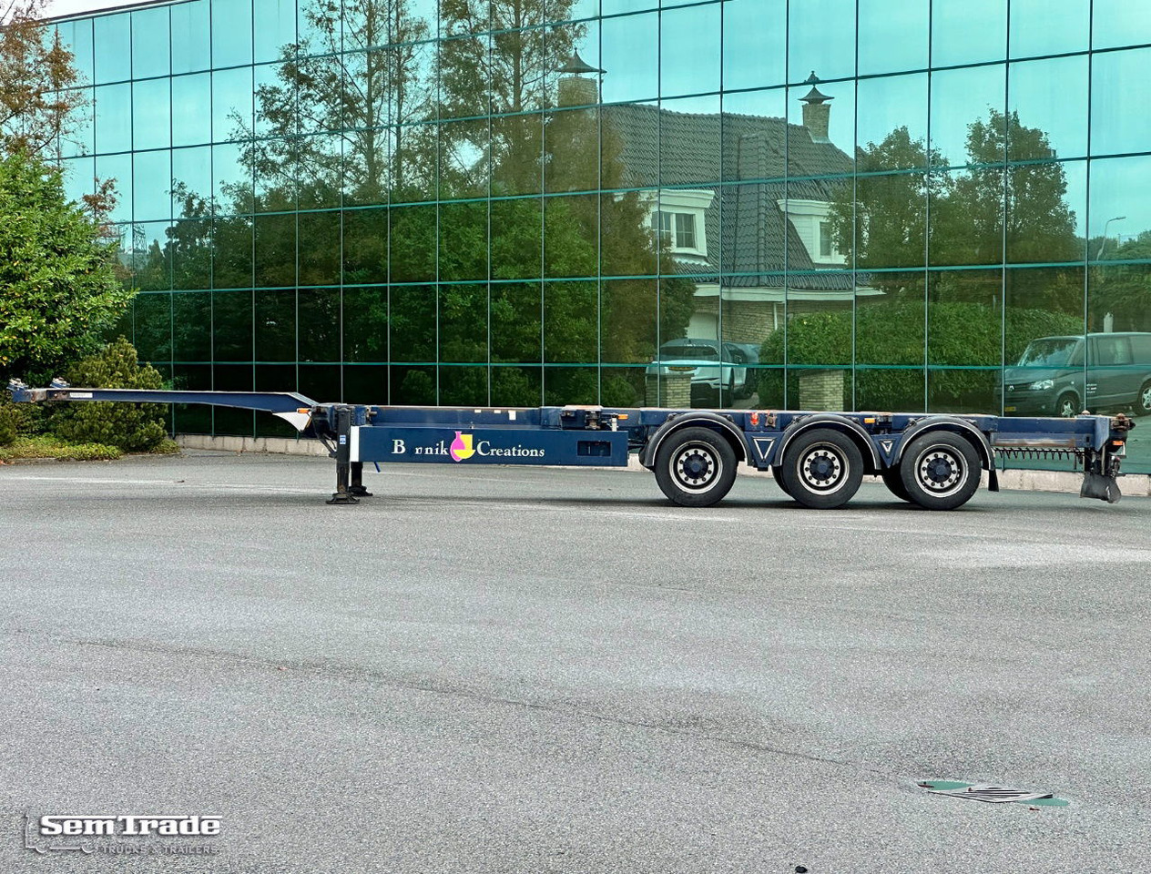 Burg BPO 15-27 Ccxhx BPW Axles Disc Brakes 40 FT. Chassis Lift Axle - ناقل حاوية/ نصف مقطورة بحاوية: صورة 2 Burg BPO 15-27 Ccxhx BPW Axles Disc Brakes 40 FT. Chassis Lift Axle - ناقل حاوية/ نصف مقطورة بحاوية: صورة 2