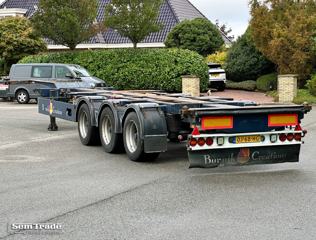 Burg BPO 15-27 Ccxhx BPW Axles Disc Brakes 40 FT. Chassis Lift Axle - ناقل حاوية/ نصف مقطورة بحاوية: صورة 3 Burg BPO 15-27 Ccxhx BPW Axles Disc Brakes 40 FT. Chassis Lift Axle - ناقل حاوية/ نصف مقطورة بحاوية: صورة 3