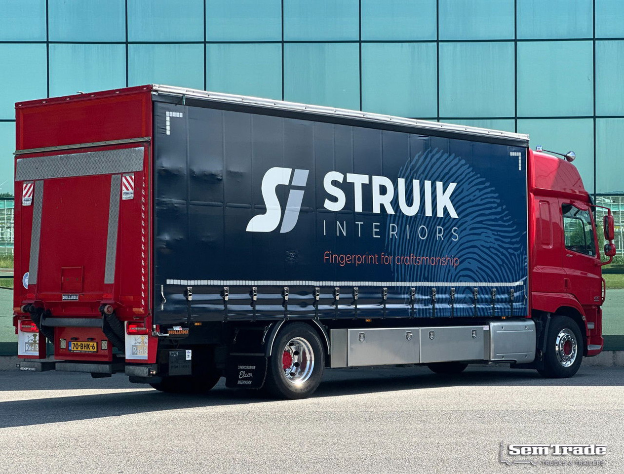 DAF CF 290 FA Space CAB Hardhouten Vloer 2500 KG Klep Nieuw Staat - شاحنة صندوقية: صورة 5 DAF CF 290 FA Space CAB Hardhouten Vloer 2500 KG Klep Nieuw Staat - شاحنة صندوقية: صورة 5