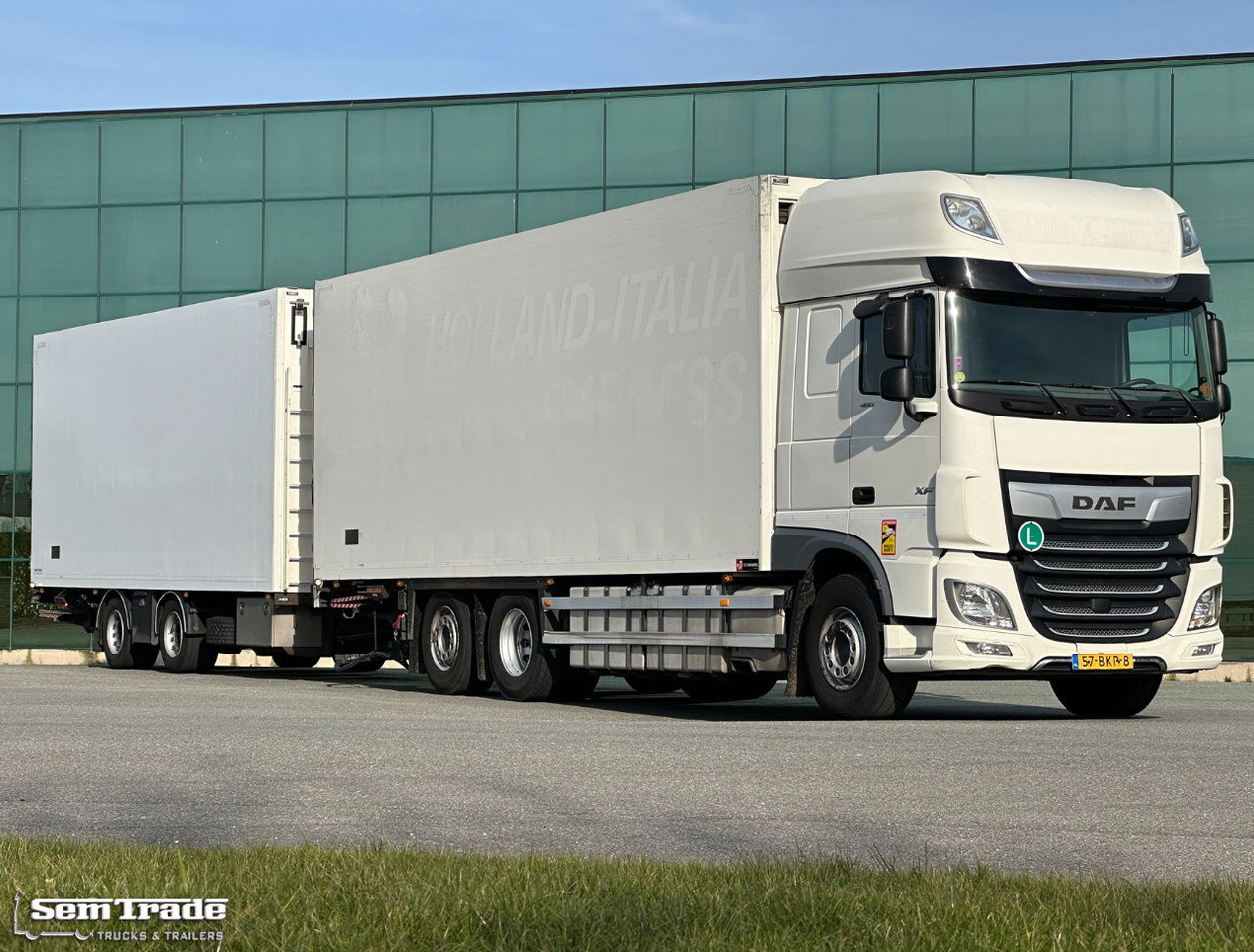 DAF XF 480 FAR SSC 6X2 50 CC Combi 2x Lift Carrier TRS Iceland TOP Condition NL - شاحنة ذات مبرد: صورة 1 DAF XF 480 FAR SSC 6X2 50 CC Combi 2x Lift Carrier TRS Iceland TOP Condition NL - شاحنة ذات مبرد: صورة 1