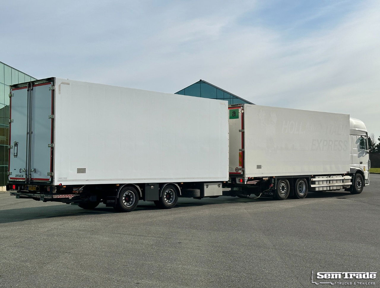 DAF XF 480 FAR SSC 6X2 50 CC Combi 2x Lift Carrier TRS Iceland TOP Condition NL - شاحنة ذات مبرد: صورة 3 DAF XF 480 FAR SSC 6X2 50 CC Combi 2x Lift Carrier TRS Iceland TOP Condition NL - شاحنة ذات مبرد: صورة 3