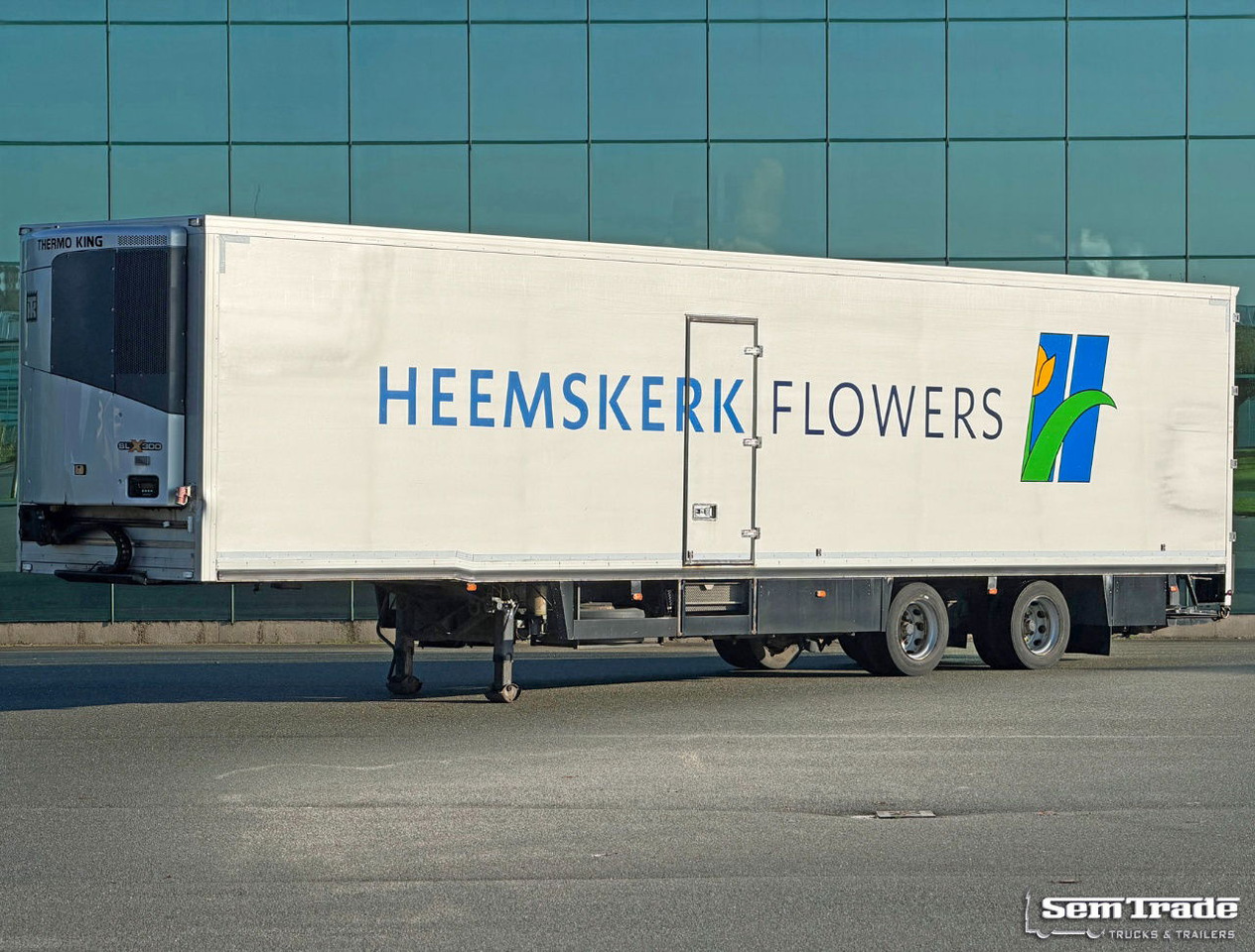 Floor FLO-1220K1 Theo Mulder Isolated BOX Side Door Thermo King SLX 300 Holland-Trailer - نصف مقطورة للتبريد: صورة 1 Floor FLO-1220K1 Theo Mulder Isolated BOX Side Door Thermo King SLX 300 Holland-Trailer - نصف مقطورة للتبريد: صورة 1