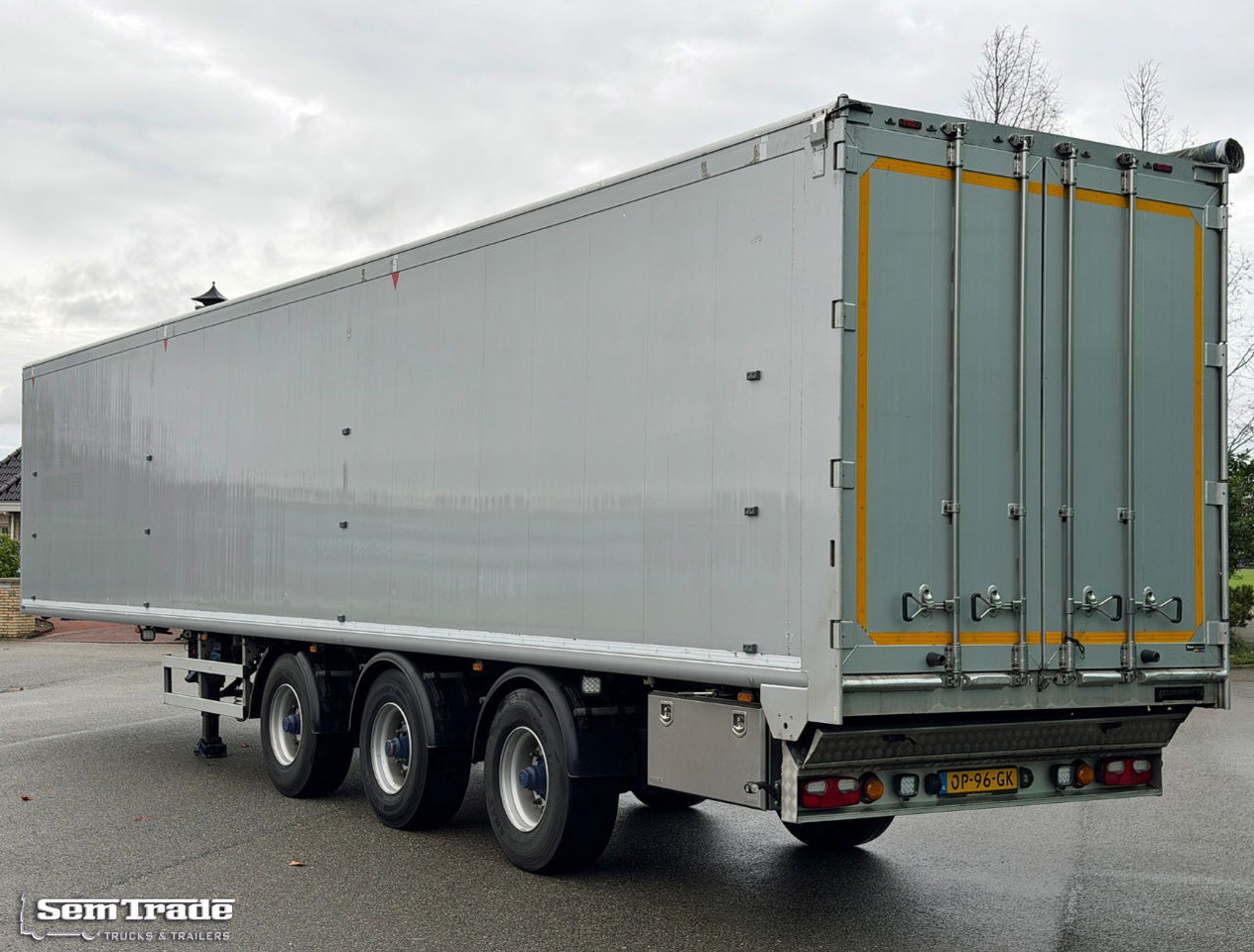 Kraker CF-X2 Walking Floor 2X Steering Axle TOP Condition Holland-Trailer - نصف مقطورة ذات أرضية سير: صورة 3 Kraker CF-X2 Walking Floor 2X Steering Axle TOP Condition Holland-Trailer - نصف مقطورة ذات أرضية سير: صورة 3