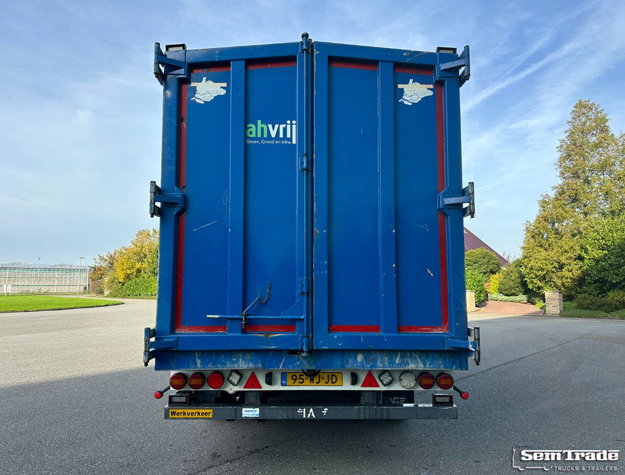 LAG M-3-24 + Piet Ruizeveld DS Lift Axle 72.000 KM Super Condition - مقطورة قلابة زراعية/ شاحنة قلابة: صورة 4 LAG M-3-24 + Piet Ruizeveld DS Lift Axle 72.000 KM Super Condition - مقطورة قلابة زراعية/ شاحنة قلابة: صورة 4