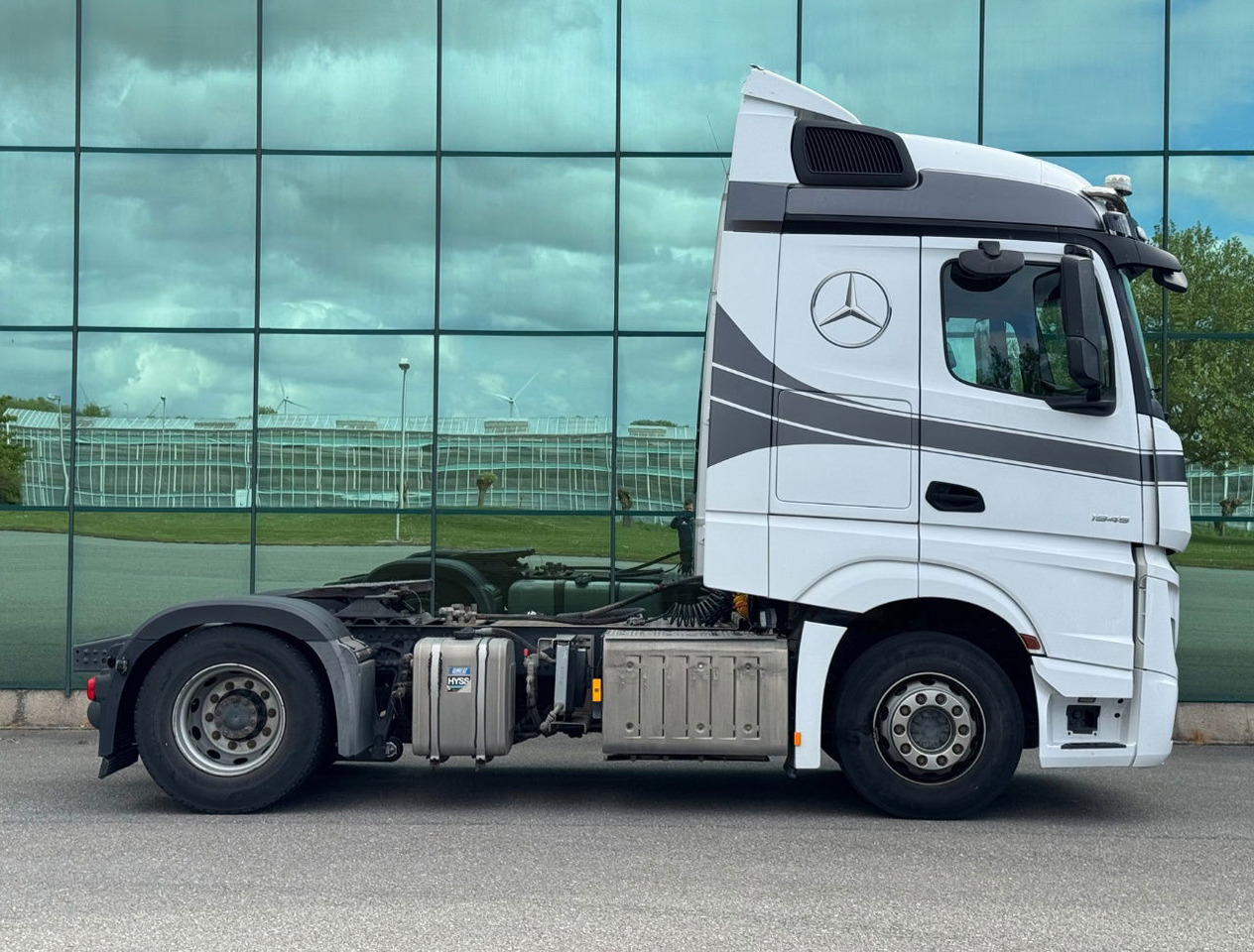 Mercedes-Benz Actros 1945 382.000 KM NEW TUV APK PTO + Hydraulics TOP Condition NL Truck - مقطورة السحب: صورة 5 Mercedes-Benz Actros 1945 382.000 KM NEW TUV APK PTO + Hydraulics TOP Condition NL Truck - مقطورة السحب: صورة 5
