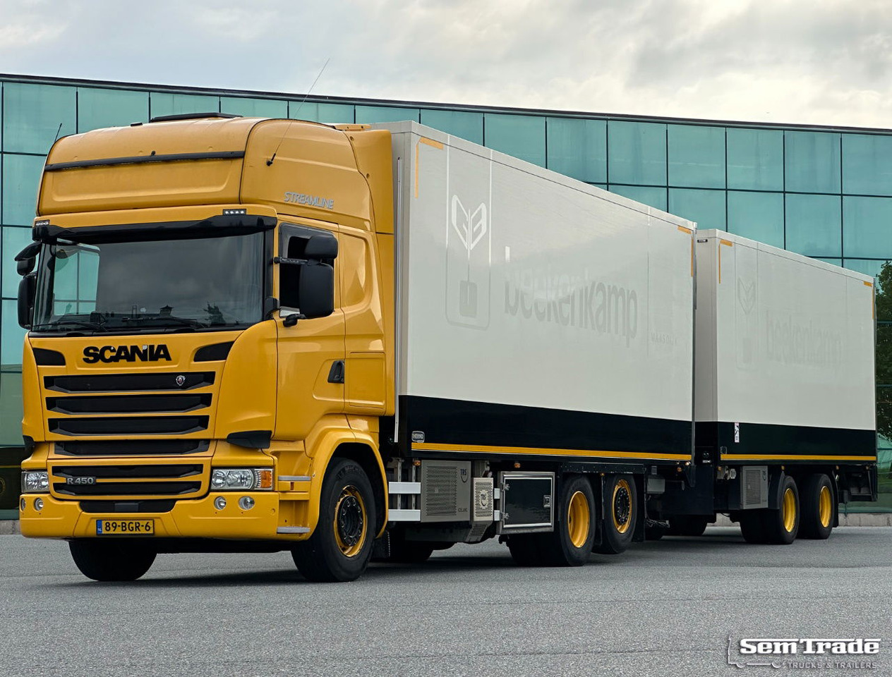 Scania R450 Retarder TRS Cooling Heiwo Isolated Boxes Tail Lift NL-Combi - شاحنة ذات مبرد: صورة 1 Scania R450 Retarder TRS Cooling Heiwo Isolated Boxes Tail Lift NL-Combi - شاحنة ذات مبرد: صورة 1
