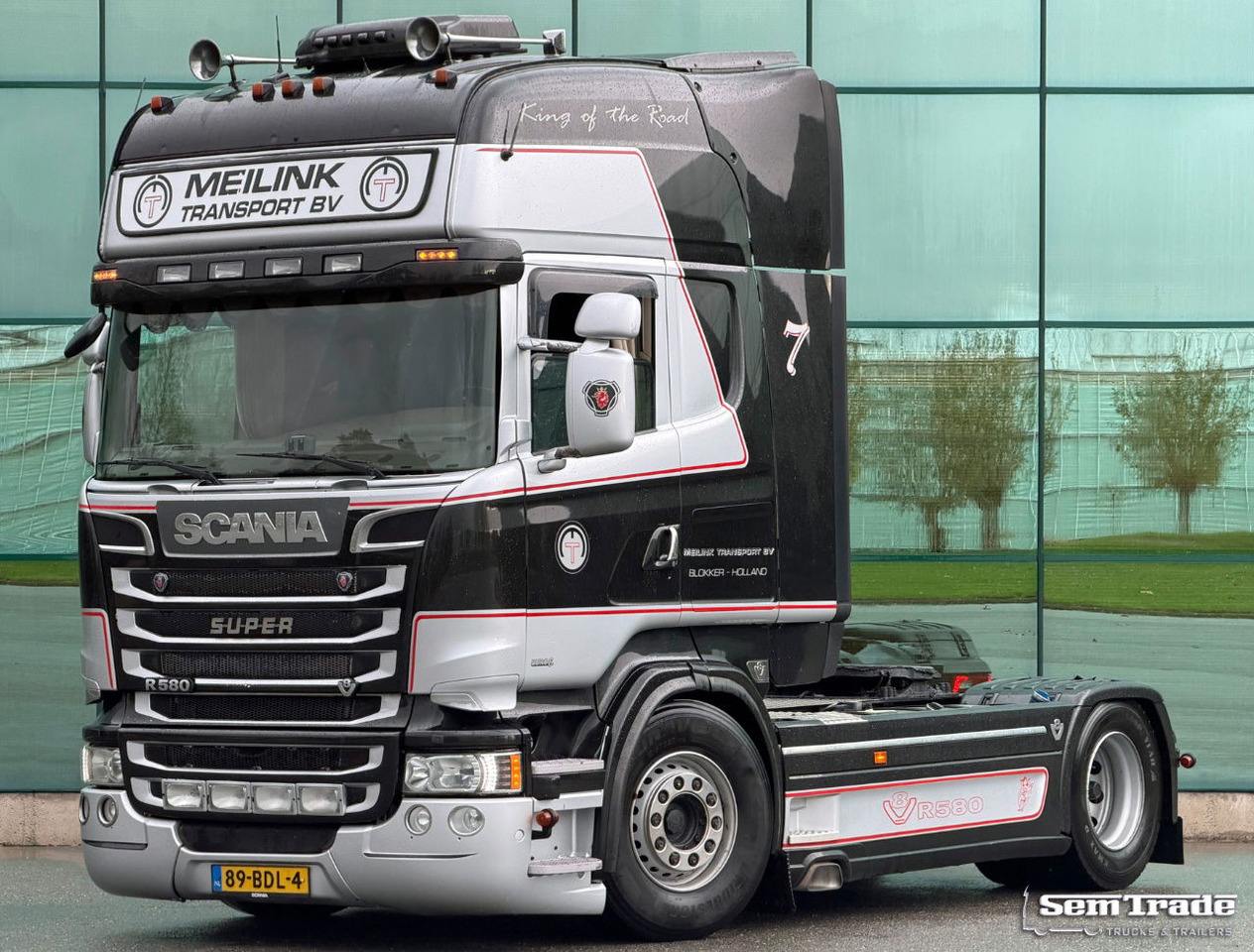 Scania R580 Topline Full AIR Retarder 2X Tanks Full Option King Super Condition Holland-Truck - رأس تريلا: صورة 1 Scania R580 Topline Full AIR Retarder 2X Tanks Full Option King Super Condition Holland-Truck - رأس تريلا: صورة 1