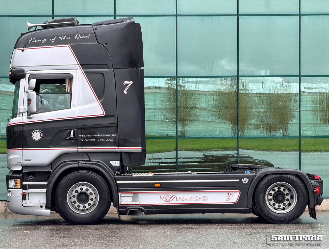 Scania R580 Topline Full AIR Retarder 2X Tanks Full Option King Super Condition Holland-Truck - رأس تريلا: صورة 2 Scania R580 Topline Full AIR Retarder 2X Tanks Full Option King Super Condition Holland-Truck - رأس تريلا: صورة 2