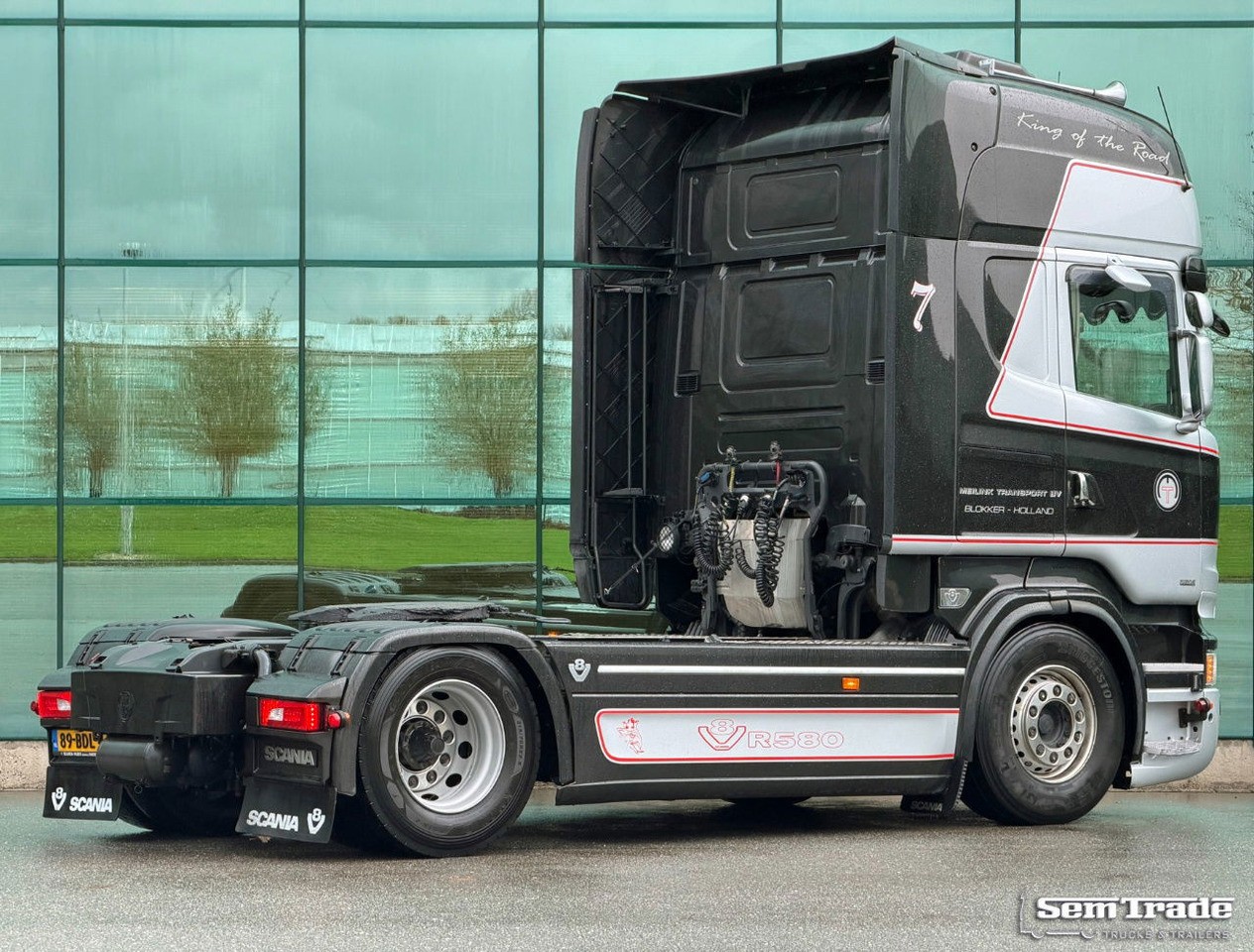Scania R580 Topline Full AIR Retarder 2X Tanks Full Option King Super Condition Holland-Truck - رأس تريلا: صورة 4 Scania R580 Topline Full AIR Retarder 2X Tanks Full Option King Super Condition Holland-Truck - رأس تريلا: صورة 4