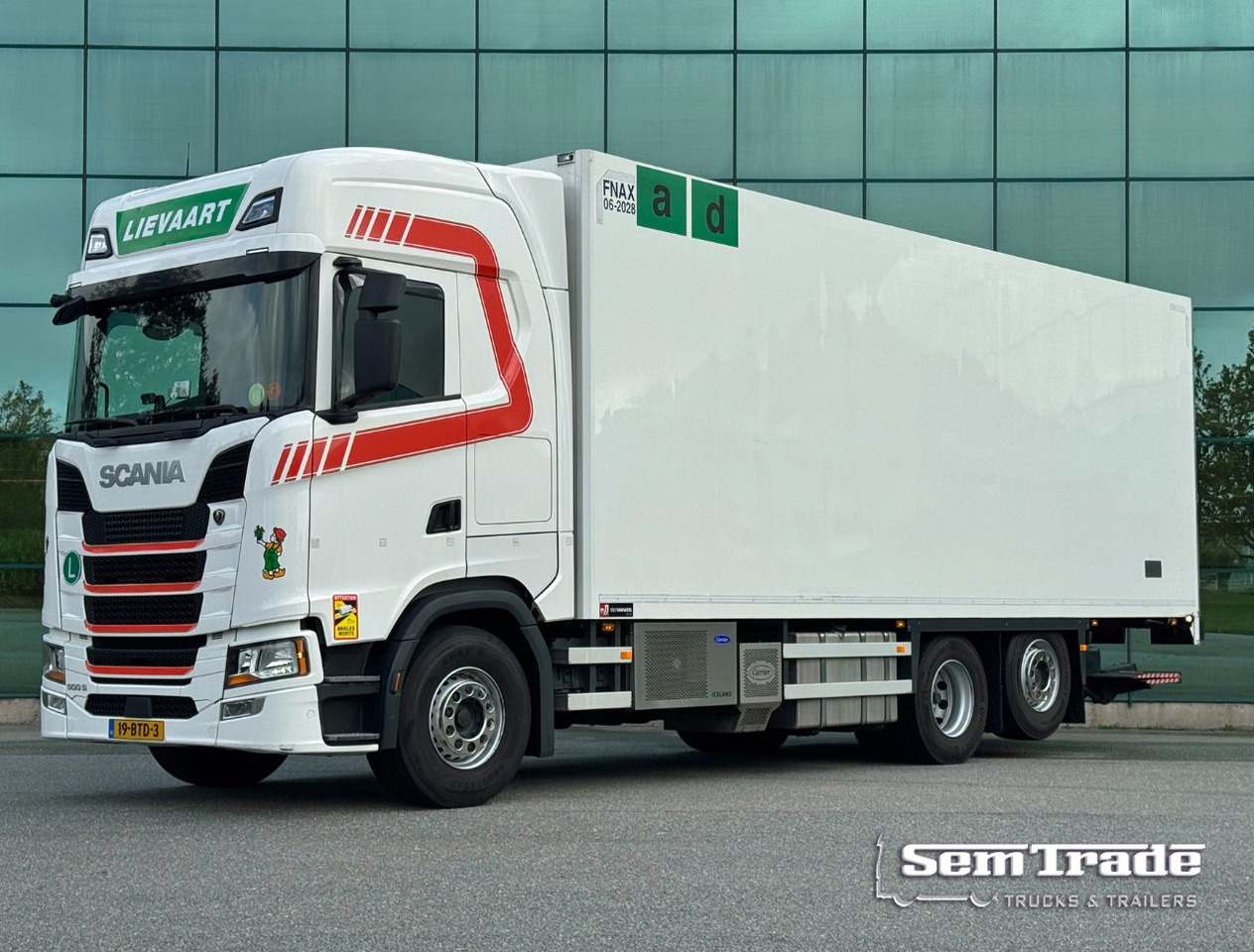 Scania S500 6X2 Retarder 815 x 250 x 275 CM Inside TOP Condition Holland Truck - شاحنة ذات مبرد: صورة 1 Scania S500 6X2 Retarder 815 x 250 x 275 CM Inside TOP Condition Holland Truck - شاحنة ذات مبرد: صورة 1
