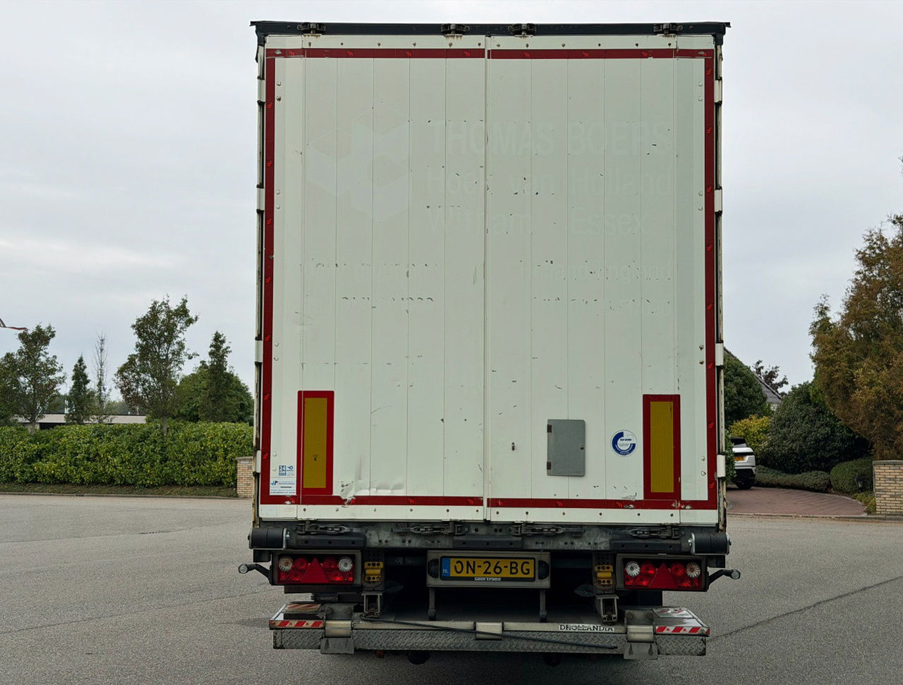 Schmitz Cargobull SCBS3T Disc Brakes Galvanised Chassis 2.000 KG Lift NL Trailer - نصف مقطورة بستائر جانبية: صورة 3 Schmitz Cargobull SCBS3T Disc Brakes Galvanised Chassis 2.000 KG Lift NL Trailer - نصف مقطورة بستائر جانبية: صورة 3