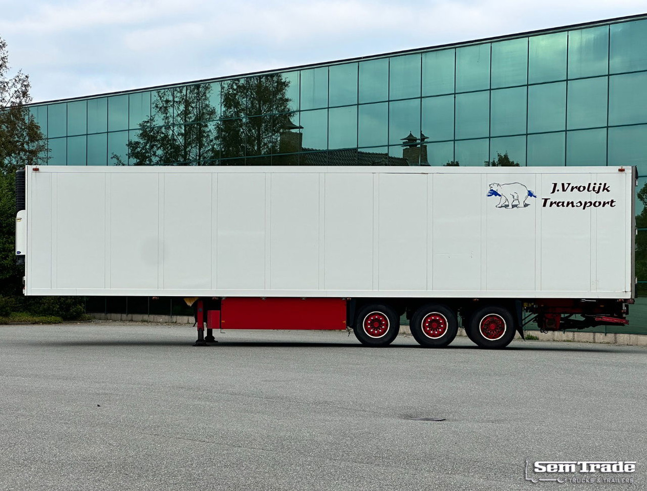 Schmitz Cargobull SKO 24 Carrier Maxima 1300 Flower Wide 2X Lift Axle - نصف مقطورة للتبريد: صورة 2 Schmitz Cargobull SKO 24 Carrier Maxima 1300 Flower Wide 2X Lift Axle - نصف مقطورة للتبريد: صورة 2