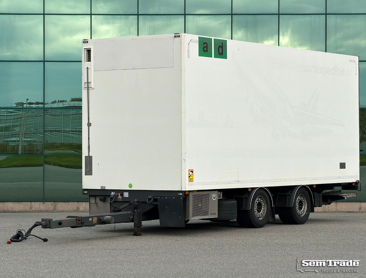 Van Weel VW 18000 VW EBO Isolated BOX TRS Cooling Tail Lift NL-Trailer - آلات أخرى: صورة 1 Van Weel VW 18000 VW EBO Isolated BOX TRS Cooling Tail Lift NL-Trailer - آلات أخرى: صورة 1