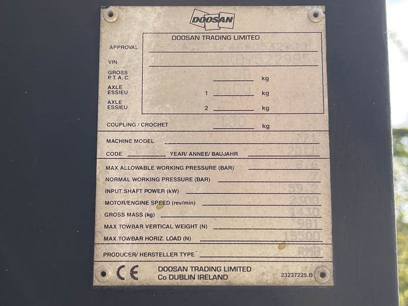 Ingersoll Rand 7 / 71 - N - ضاغط هوائي: صورة 5 Ingersoll Rand 7 / 71 - N - ضاغط هوائي: صورة 5