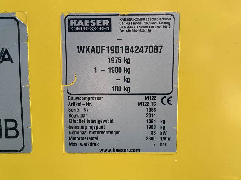 Kaeser M 122 - N - ضاغط هوائي: صورة 5 Kaeser M 122 - N - ضاغط هوائي: صورة 5