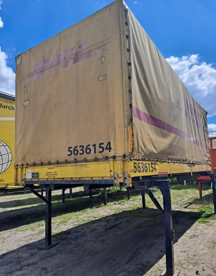 Kögel Zabudowa 7,45m 18 palet burtoplandeka - حاوية ذات ستائر جانبية: صورة 3 Kögel Zabudowa 7,45m 18 palet burtoplandeka - حاوية ذات ستائر جانبية: صورة 3