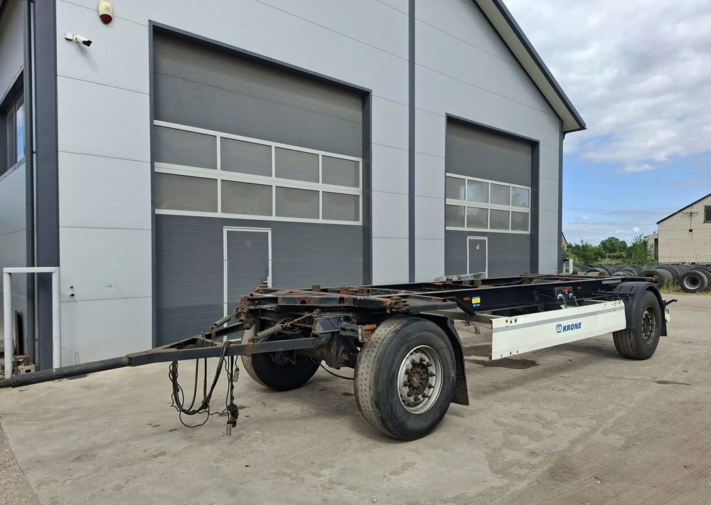 Krone BDF przyczepa - ناقل حاوية/ مقطورة بحاوية: صورة 1 Krone BDF przyczepa - ناقل حاوية/ مقطورة بحاوية: صورة 1