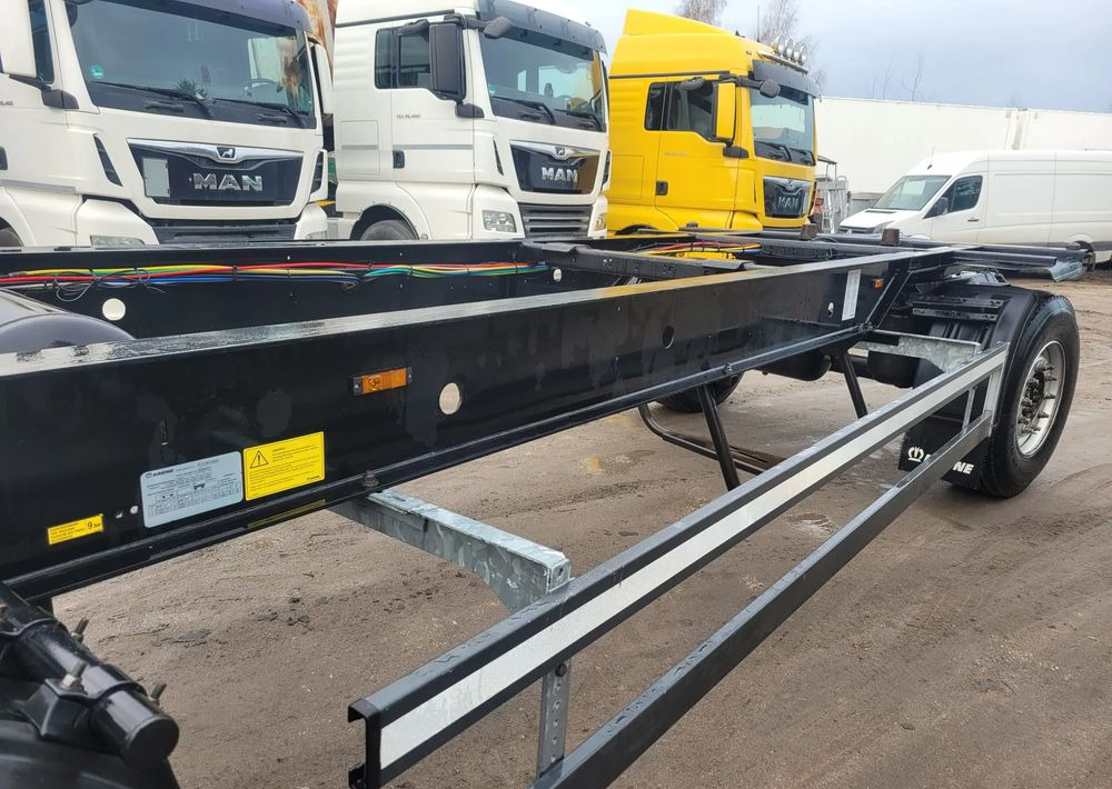 Krone Przyczepa BDF - ناقل حاوية/ مقطورة بحاوية: صورة 2 Krone Przyczepa BDF - ناقل حاوية/ مقطورة بحاوية: صورة 2