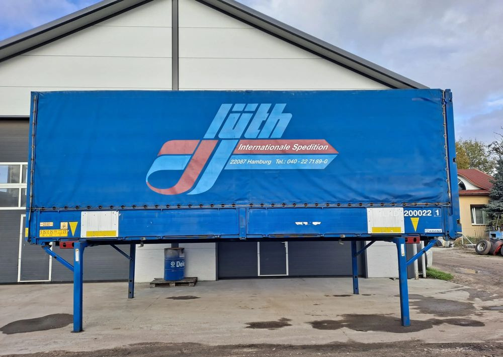 Krone Zabudowa BDF 7,45 18 palet Faktura VAT - حاوية ذات ستائر جانبية: صورة 1 Krone Zabudowa BDF 7,45 18 palet Faktura VAT - حاوية ذات ستائر جانبية: صورة 1