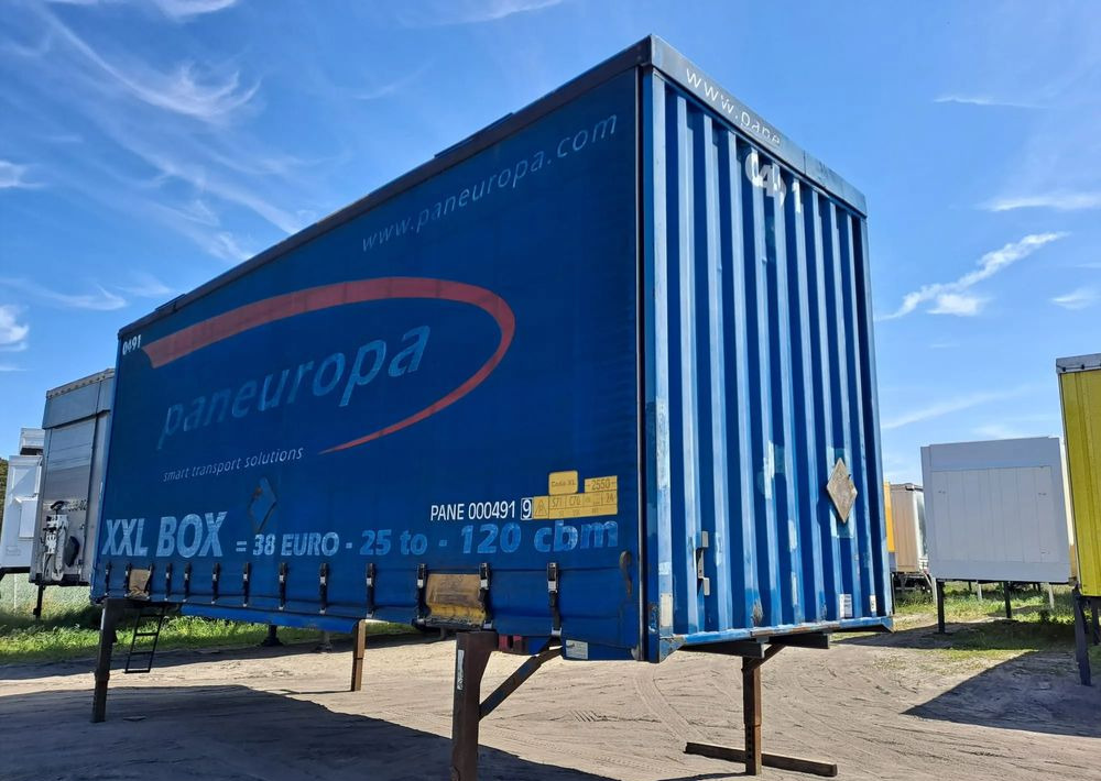 Krone Zabudowa Jumbo Firana BDF 7.70 m - حاوية ذات ستائر جانبية: صورة 4 Krone Zabudowa Jumbo Firana BDF 7.70 m - حاوية ذات ستائر جانبية: صورة 4