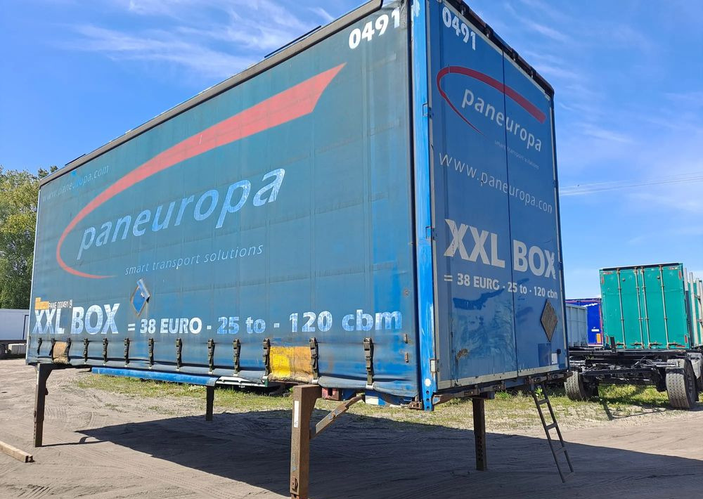 Krone Zabudowa Jumbo Firana BDF 7.70 m - حاوية ذات ستائر جانبية: صورة 3 Krone Zabudowa Jumbo Firana BDF 7.70 m - حاوية ذات ستائر جانبية: صورة 3