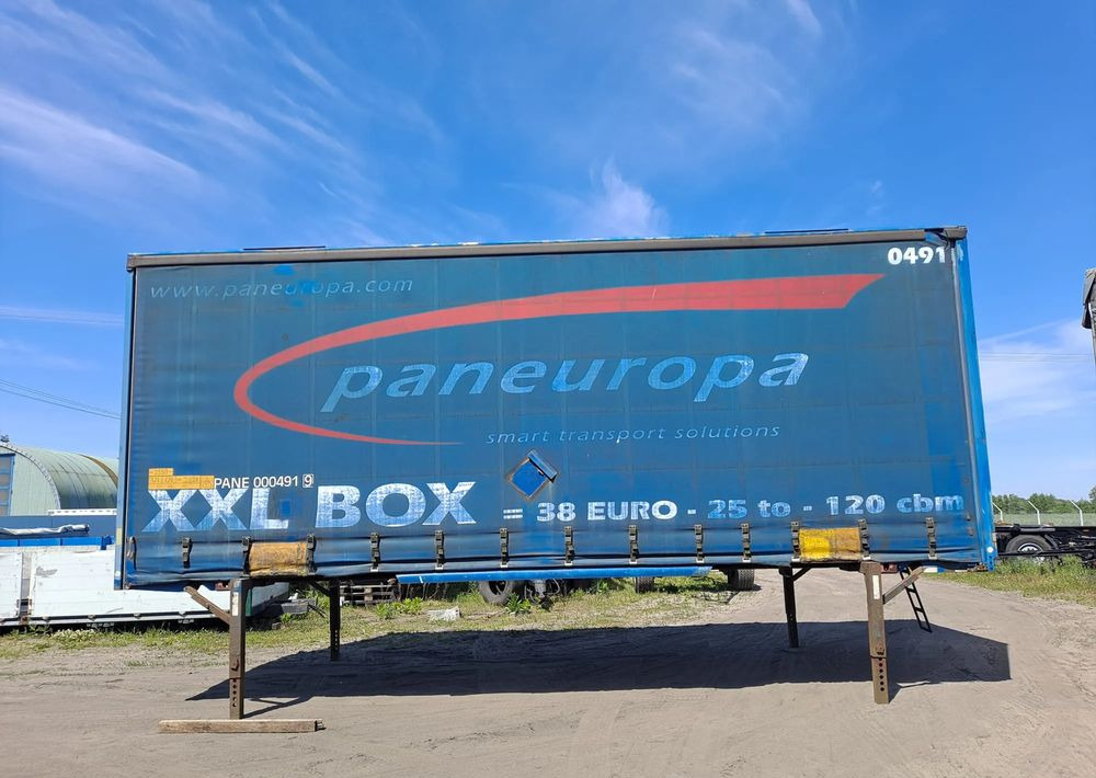 Krone Zabudowa Jumbo Firana BDF 7.70 m - حاوية ذات ستائر جانبية: صورة 1 Krone Zabudowa Jumbo Firana BDF 7.70 m - حاوية ذات ستائر جانبية: صورة 1
