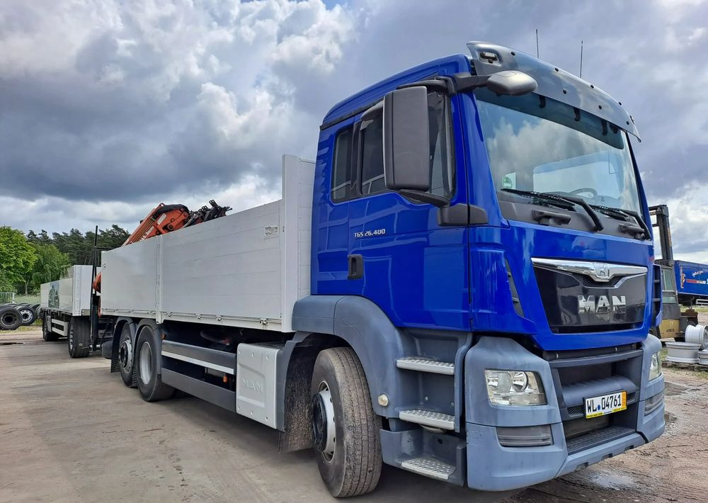 MAN TGS 26.400 Budowlanka Euro 6 - شاحنات مسطحة, شاحنة كرين: صورة 2 MAN TGS 26.400 Budowlanka Euro 6 - شاحنات مسطحة, شاحنة كرين: صورة 2