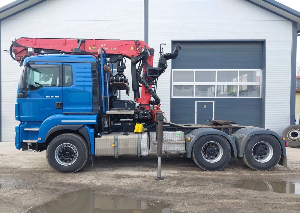 MAN TGS 26-480 6x4 do drewna PALFINGER Epsilon S 270L83 - رأس تريلا: صورة 2 MAN TGS 26-480 6x4 do drewna PALFINGER Epsilon S 270L83 - رأس تريلا: صورة 2