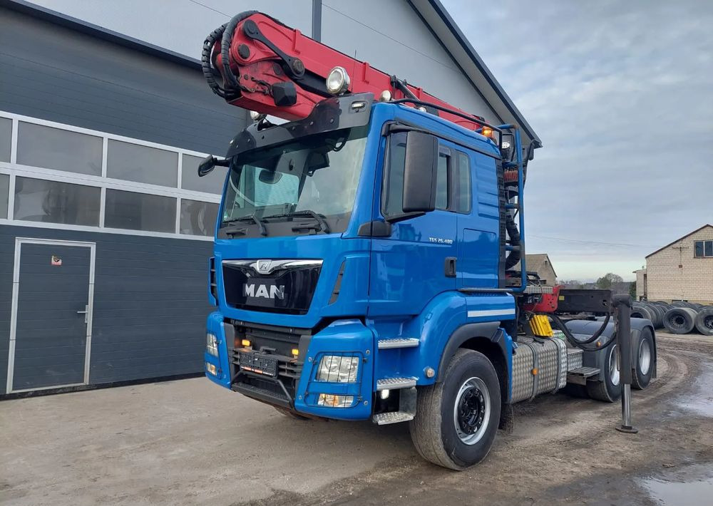 MAN TGS 26-480 6x4 do drewna PALFINGER Epsilon S 270L83 - رأس تريلا: صورة 5 MAN TGS 26-480 6x4 do drewna PALFINGER Epsilon S 270L83 - رأس تريلا: صورة 5