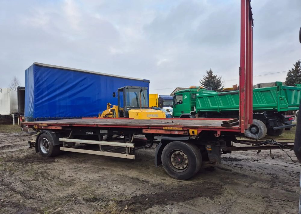 Schmitz Cargobull Przyczepa platforma Schmitz Krone - مقطورات مسطحة: صورة 3 Schmitz Cargobull Przyczepa platforma Schmitz Krone - مقطورات مسطحة: صورة 3