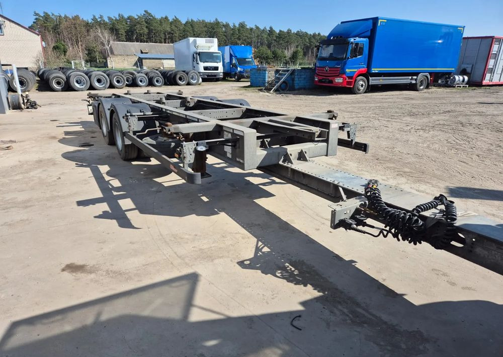 Wecon Przyczepa jumbo tandem Wecon BDF Krone, ocynkowana - ناقل حاوية/ مقطورة بحاوية: صورة 1 Wecon Przyczepa jumbo tandem Wecon BDF Krone, ocynkowana - ناقل حاوية/ مقطورة بحاوية: صورة 1